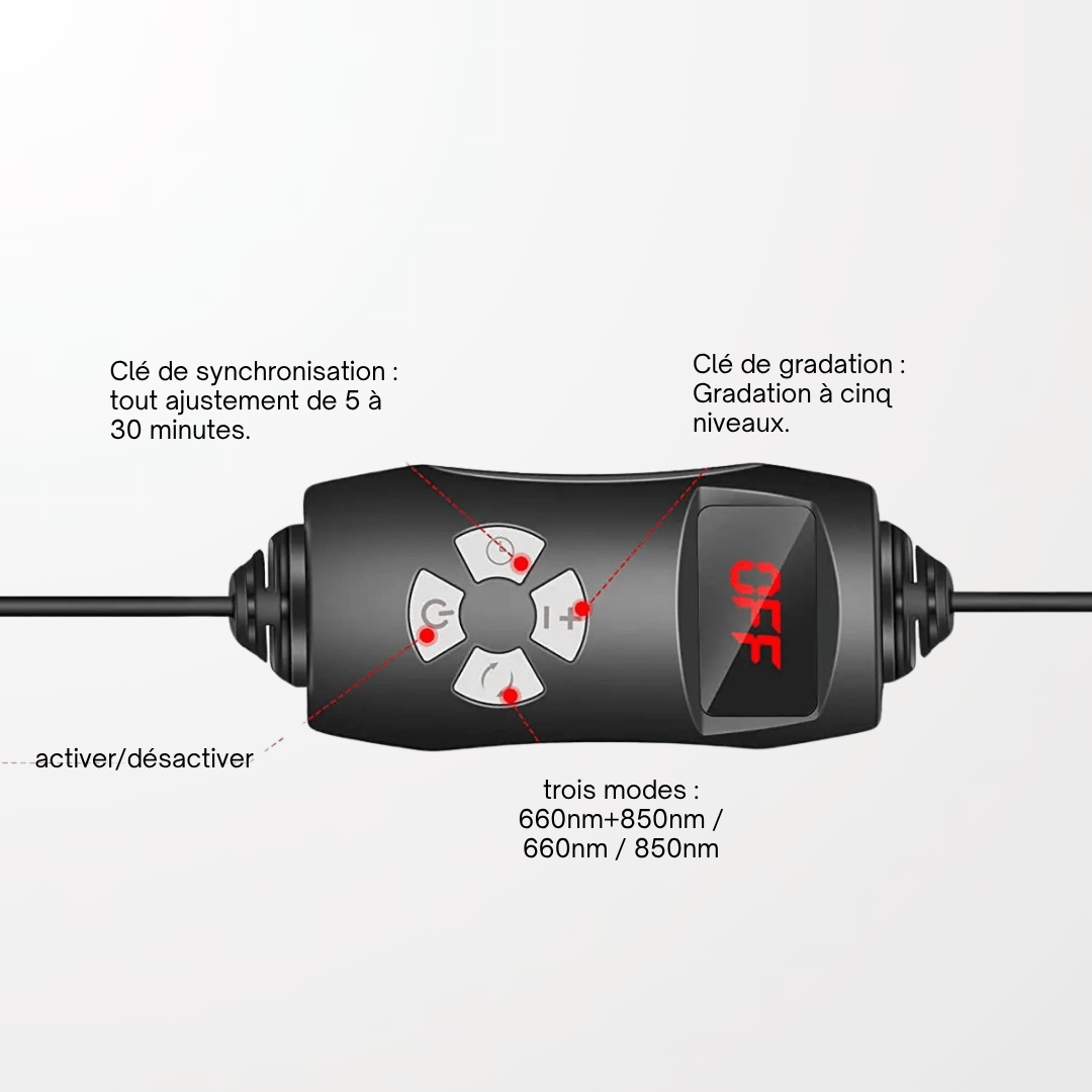 REDVIBE PRO™ - Lampe de thérapie par lumière rouge